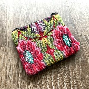 Handmade Embroidered Coin Purse